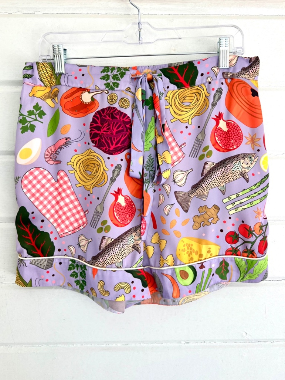 KAREN MABON for ANTHROPOLOGIE Chef's Table Short Pajamas Set - M - Picture 7 of 16